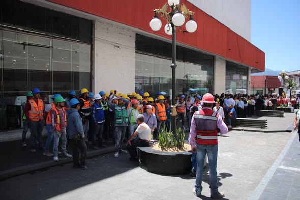 Orizaba se suma con éxito al simulacro nacional de sismo sin registrar incidentes.