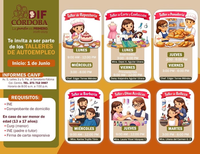 SMDIF ABRE TALLERES DE AUTOEMPLEO