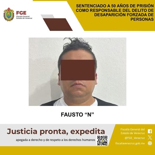 EXDIRECTOR DE TRÁNSITO MUNICIPAL DE CAMERINO Z. MENDOZA ES CONDENADO A MEDIO SIGLO POR DESAPARICIÓN FORZADA