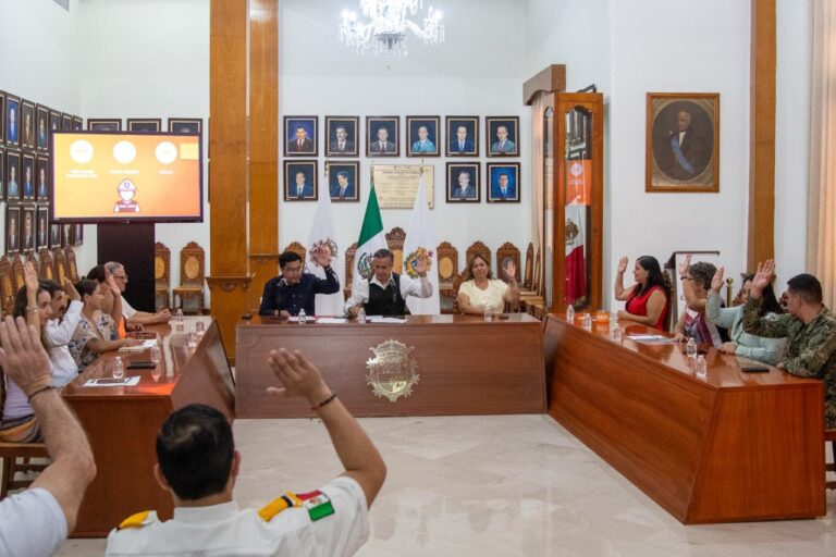 Aprueba Consejo Municipal de Protección Civil operativo para la temporada de lluvias y ciclones tropicales 2026