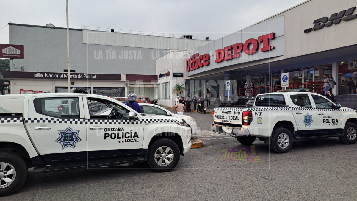 Asalto en Banamex Orizaba