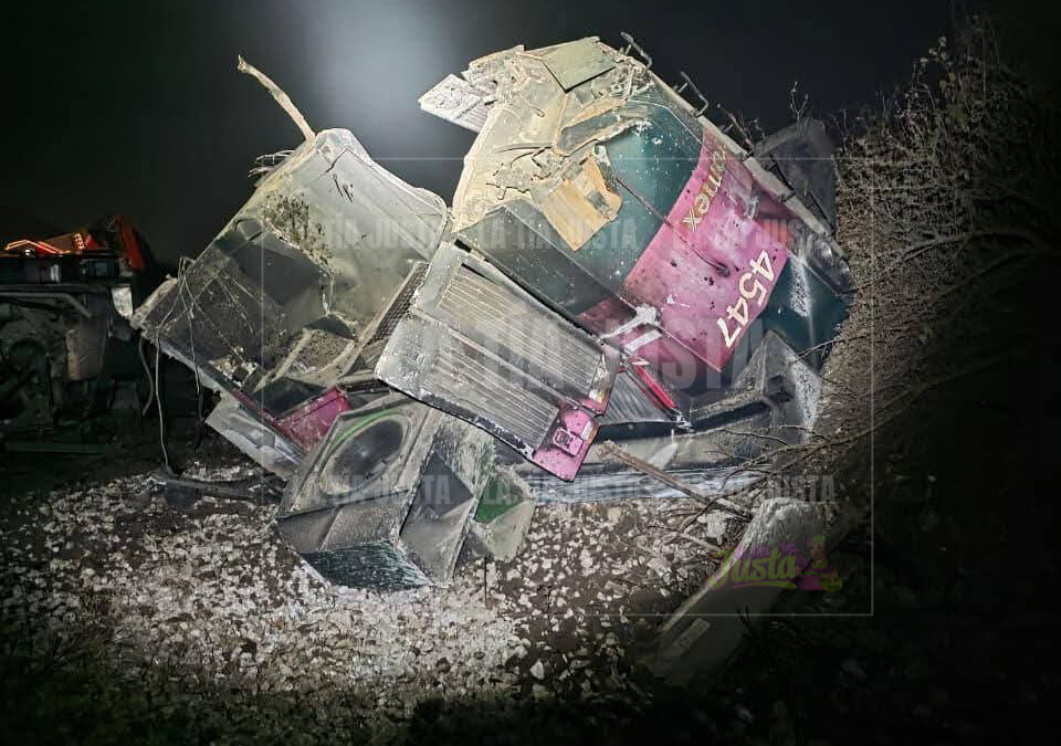 SE DESCARRILA TREN EN ACULTZINGO