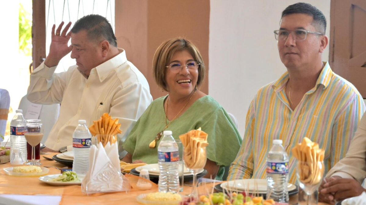 Reitera Rosa María compromiso con bienestar y justicia social para las y los trabajadores