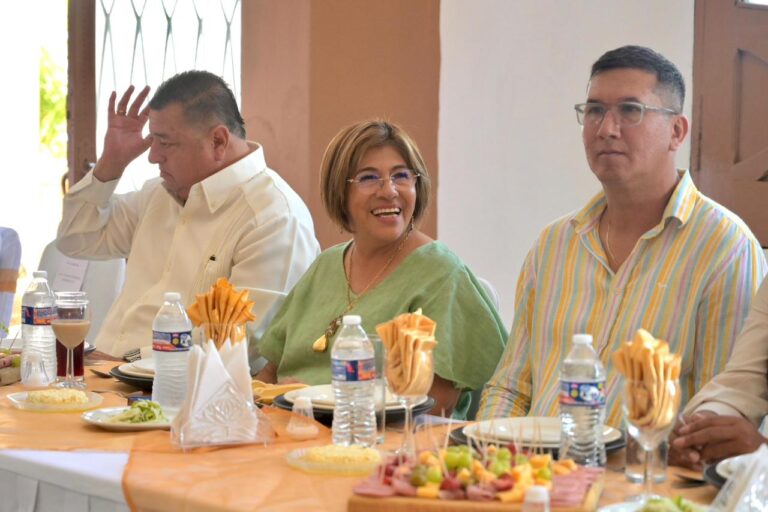 Reitera Rosa María compromiso con bienestar y justicia social para las y los trabajadores