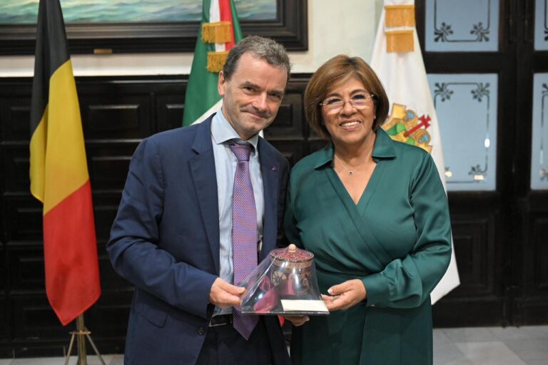 Ciudad de Veracruz fortalece vínculos históricos y económicos con Bélgica