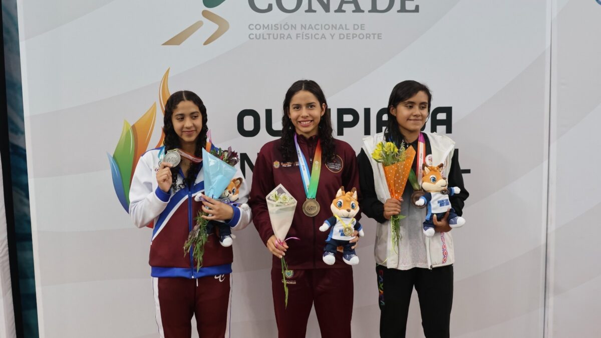 Brillan atletas porteños en natación en Olimpiada Nacional CONADE 2026