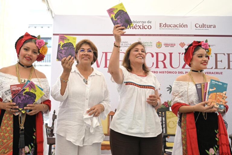Destaca Rosa María impulso de la gobernadora a la lectura y la cultura en Veracruz