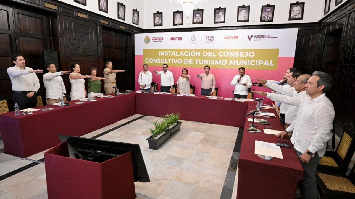 Instala Ayuntamiento de Veracruz el Consejo Consultivo de Turismo para detonar la economía local