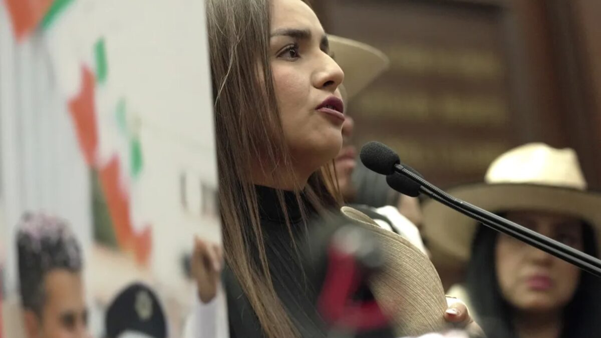 “Nos quieren quitar del camino” Grecia Quiroz advierte sobre reforma electoral en Michoacán