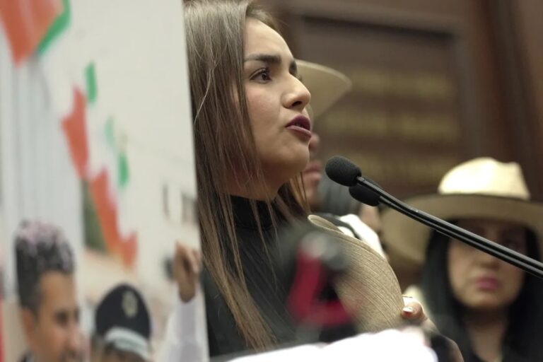 “Nos quieren quitar del camino” Grecia Quiroz advierte sobre reforma electoral en Michoacán