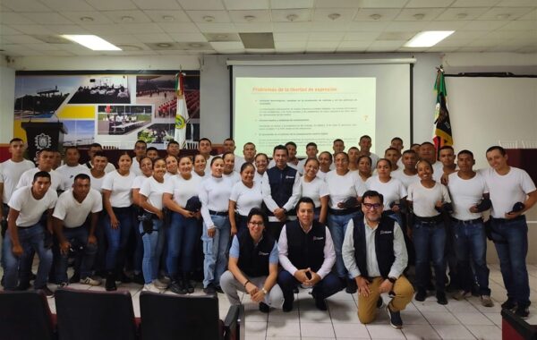 Capacitación de CEAPP a futuros policías en Veracruz