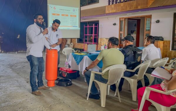 Capacitan en manejo seguro de gas en Ixhuatlán del Café