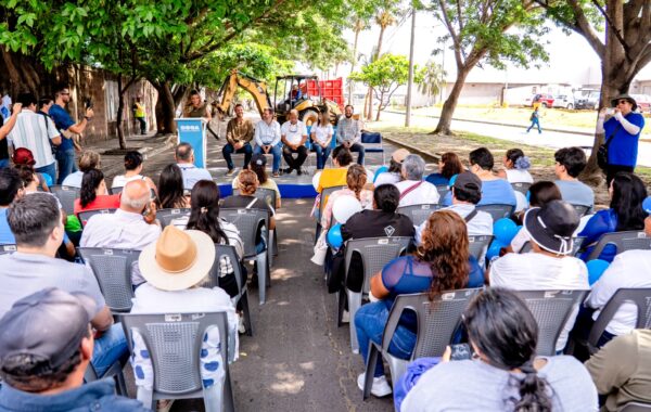 Comienza modernización de avenida Las Palmeras en Boca del Río