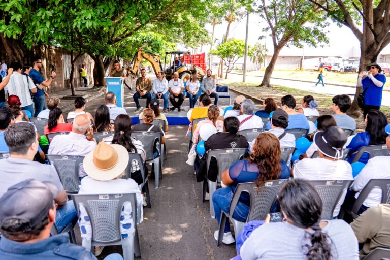 Comienza modernización de avenida Las Palmeras en Boca del Río