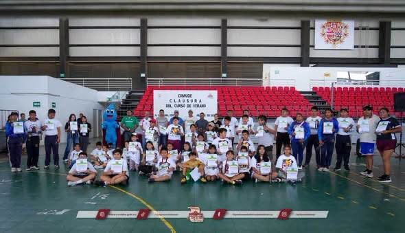 Culmina exitosamente el Campamento de Verano Deportivo de COMUDE