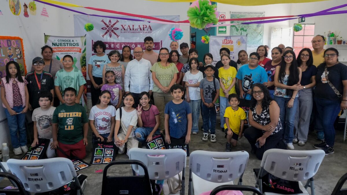 Cursos de verano en Xalapa con inversión de 21 millones