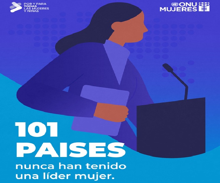 Más de 100 países sin liderazgo femenino