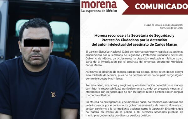 Morena niega vínculos con ‘El R1’ tras asesinato en Michoacán