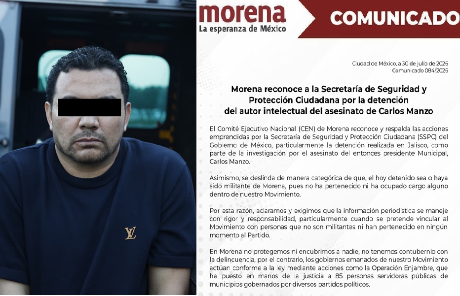 Morena niega vínculos con ‘El R1’ tras asesinato en Michoacán