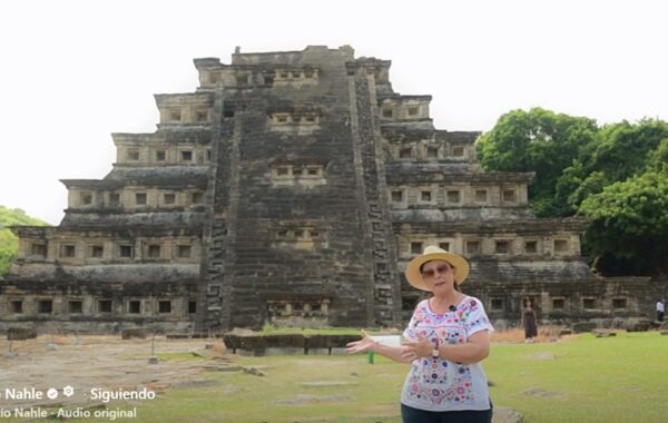 Rocío Nahle promueve El Tajín como destino turístico en vacaciones