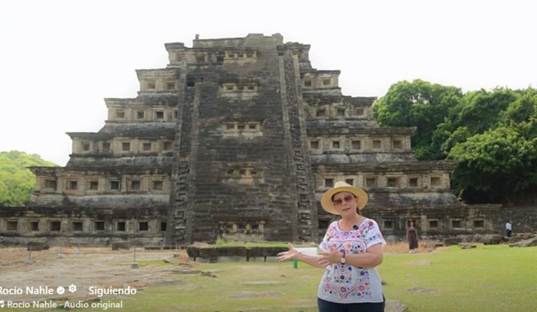 Rocío Nahle promueve El Tajín como destino turístico en vacaciones