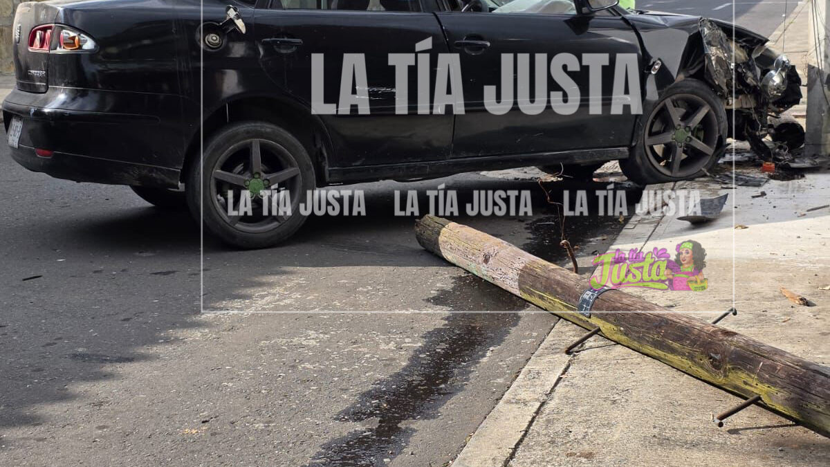 Accidente en Barrio Nuevo deja dos heridos, incluyendo a una menor