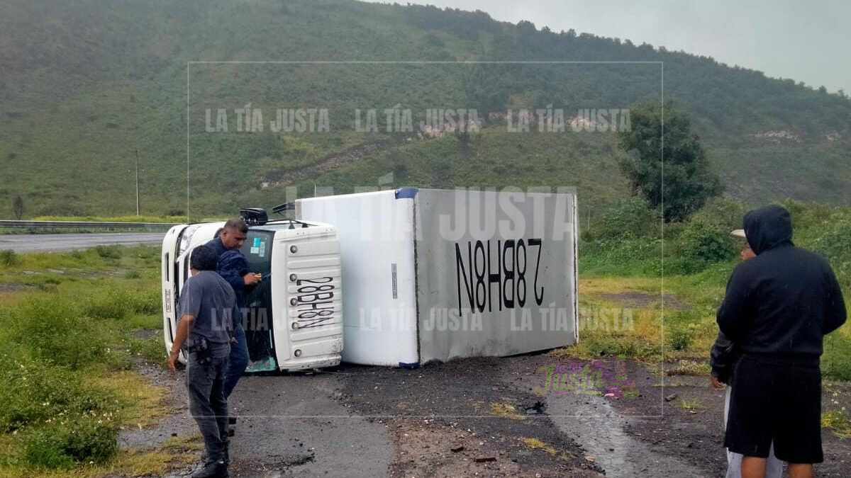 Accidentes en la autopista México-Veracruz por lluvia y velocidad