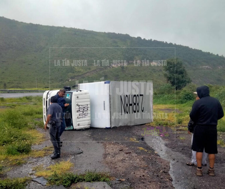 Accidentes en la autopista México-Veracruz por lluvia y velocidad
