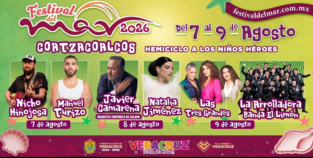 Actividades y programación del Festival del Mar en Coatzacoalcos