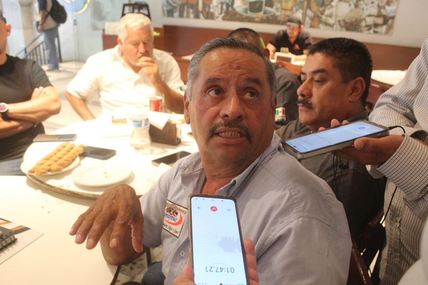 AMOTAC planea paro estatal por inseguridad en Veracruz