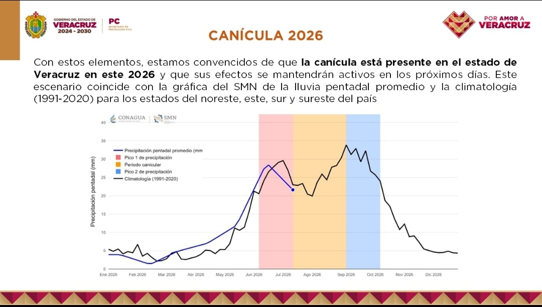 Canícula en Veracruz aumenta riesgo de incendios forestales