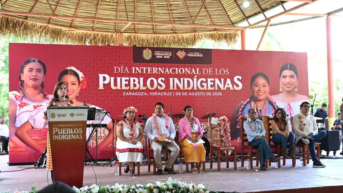 Celebran Día Internacional de los Pueblos Indígenas en Veracruz
