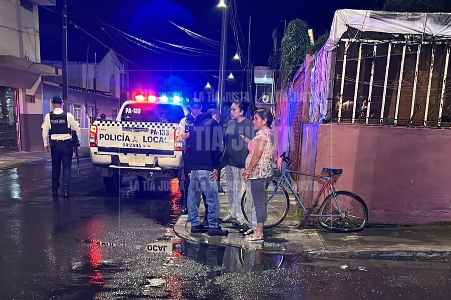 Ciclista atropellado por autobús en Orizaba