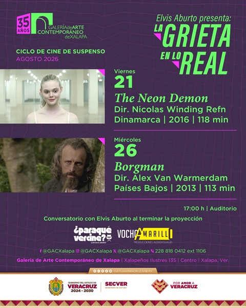 Ciclo de cine La grieta en lo real en Xalapa