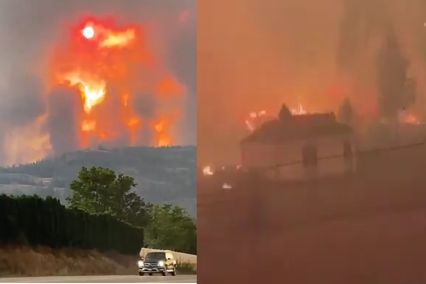 Colombia Británica enfrenta emergencia por incendios devastadores