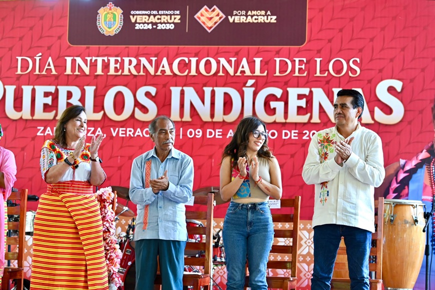 Congreso de Veracruz celebra el Día Internacional de los Pueblos Indígenas