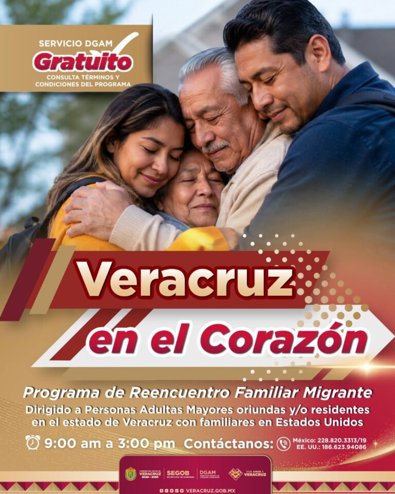 Continúa SEGOB recepción de solicitudes para Veracruz en el Corazón