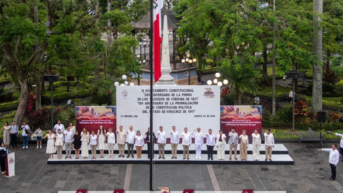 Córdoba celebra 205 años de los Tratados de Córdoba
