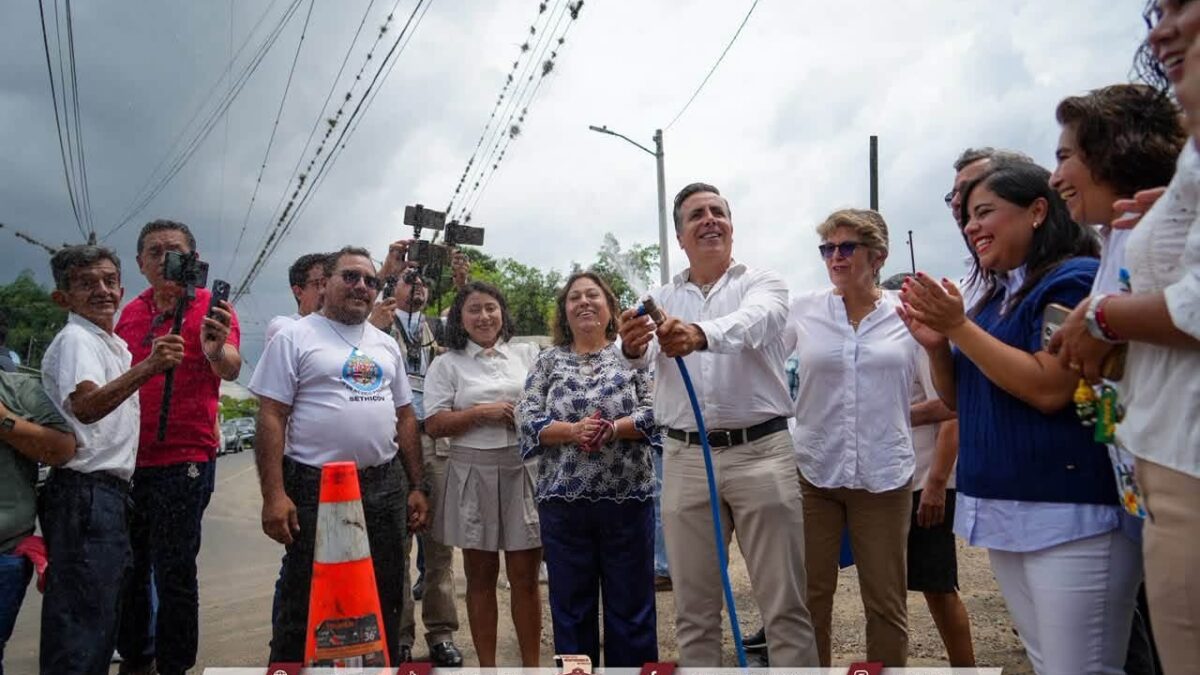 Córdoba mejora red hidráulica en San José de Tapia