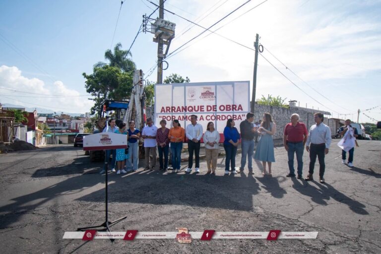 Córdoba mejora su red de agua y drenaje sanitario