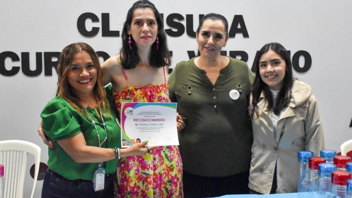 Culmina exitosamente el Curso de Verano del SMDIF
