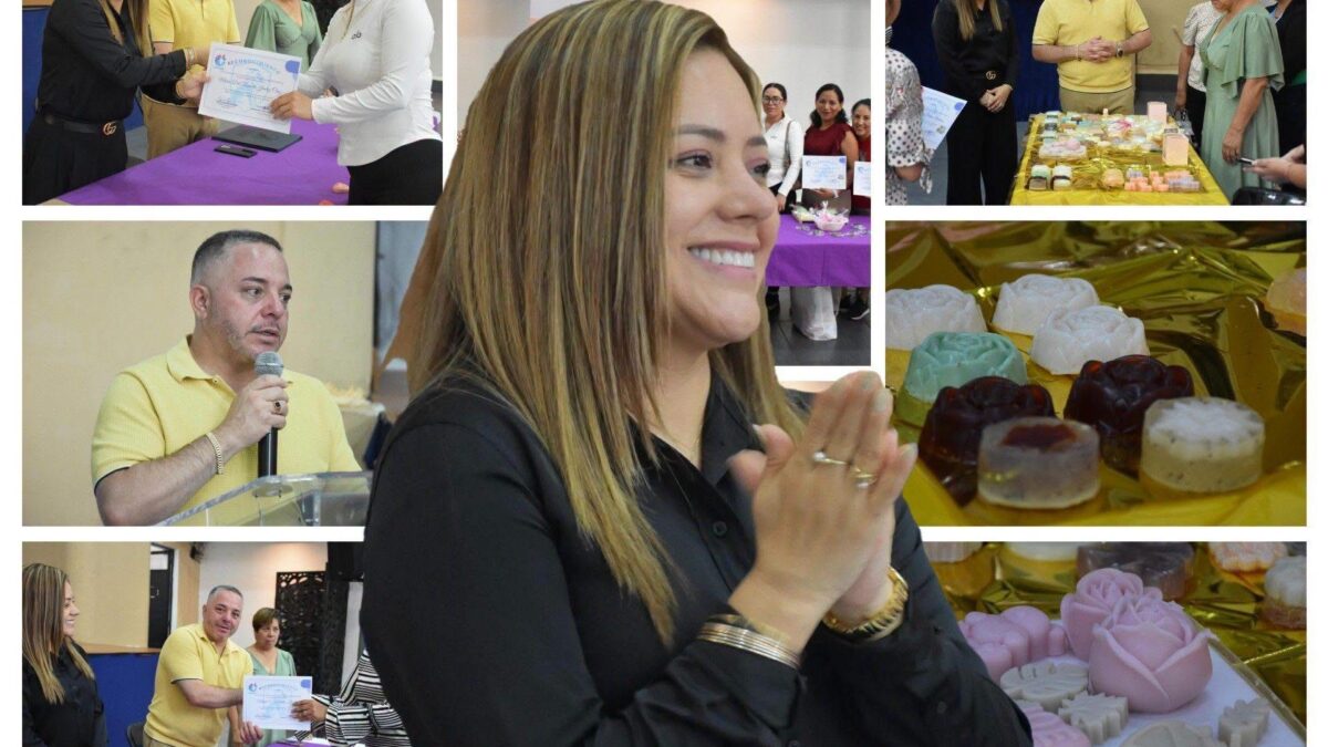 Culmina exitoso taller de jabones artesanales en Río Blanco