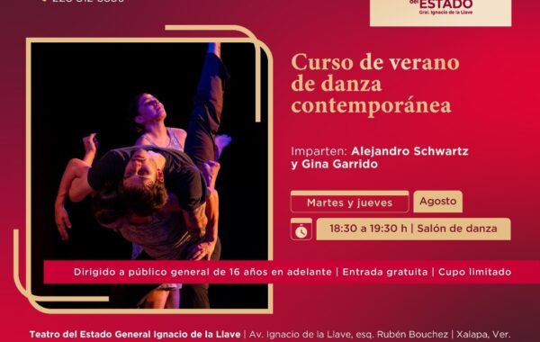 Curso de verano de danza contemporánea en el Teatro del Estado