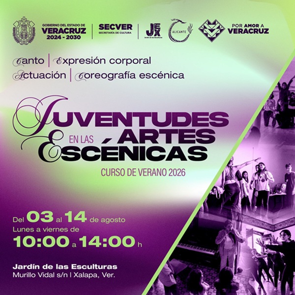 Curso Juventudes en las Artes Escénicas en Xalapa