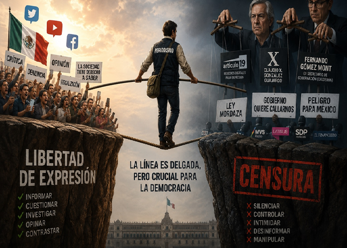 Debate sobre derechos de audiencias y censura en medios