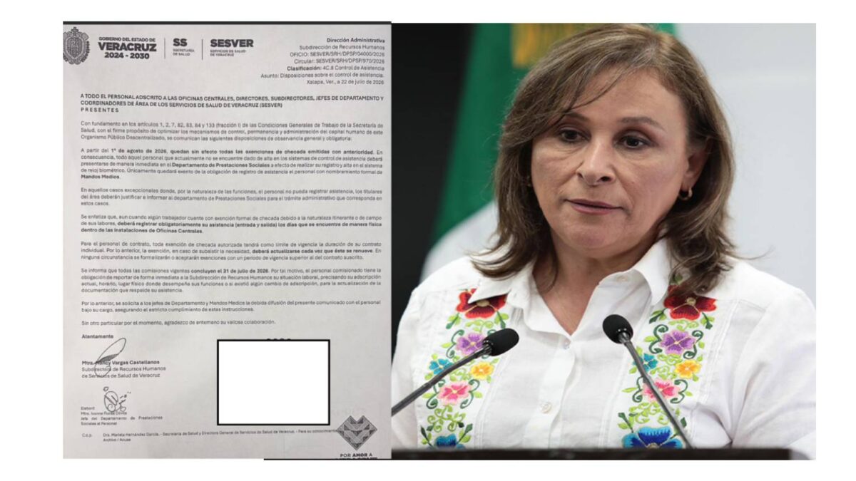 Desorden administrativo en SESVER tras nueva circular