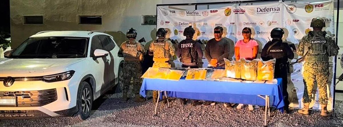 Detenciones y decomisos en operativos de seguridad en Veracruz