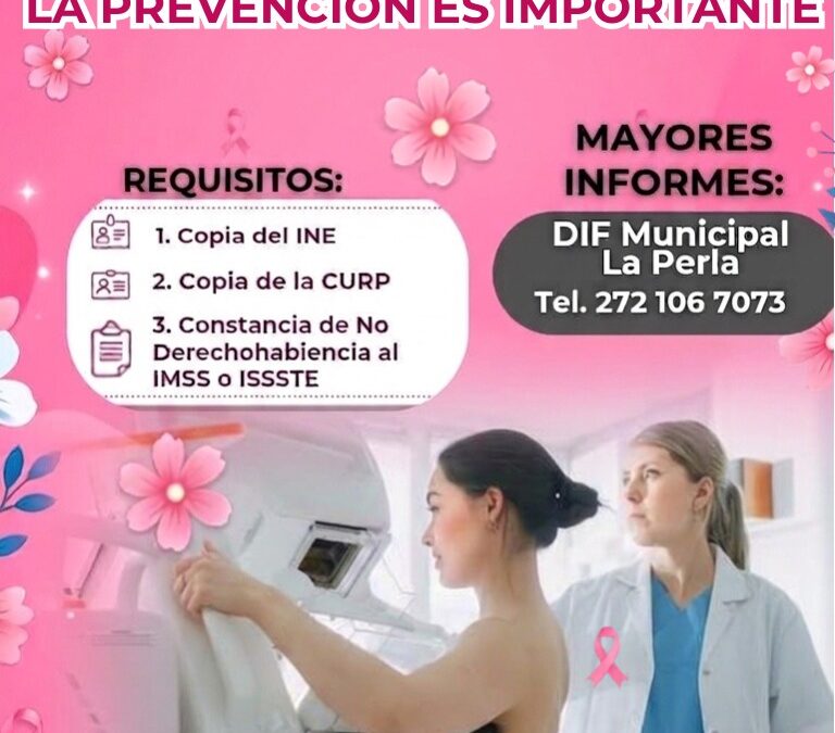 DIF de La Perla brinda transporte gratuito para mastografías