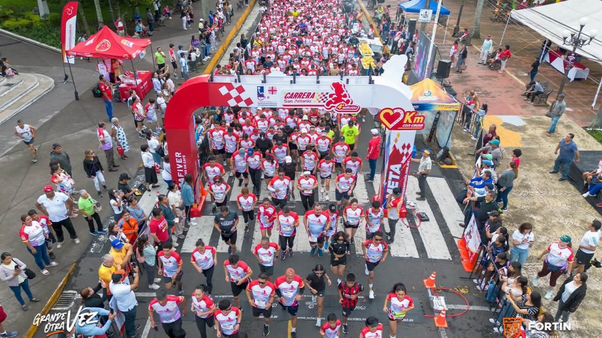 Exitosa Carrera San Antonio en Fortín