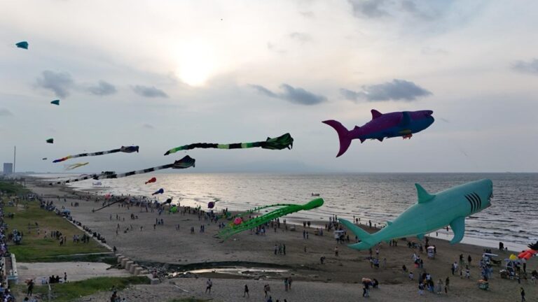 Festival del Mar ilumina el cielo de Coatzacoalcos